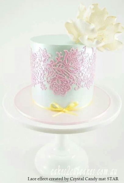 Silicone Mat CakeArt Gold Collection - Star