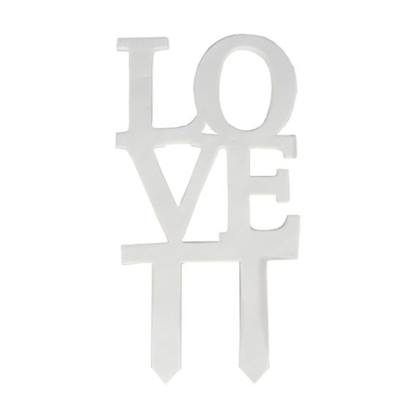Cake Topper - LOVE