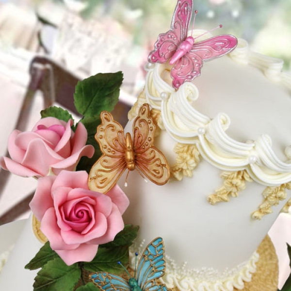 Silicone Mould - Butterfly Trio