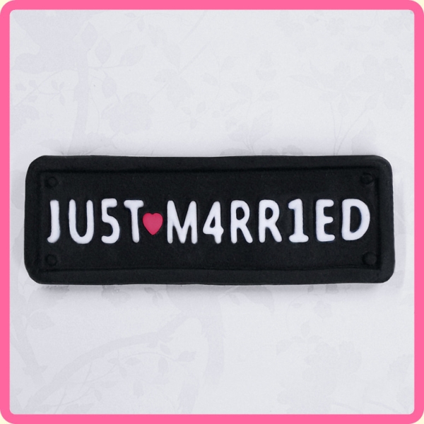 Silicone Mould - Just Married