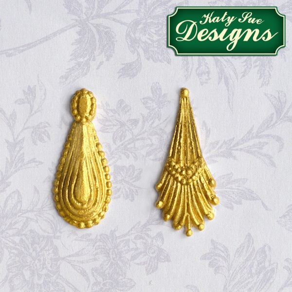 Silicone Mould - Ornamental Drops