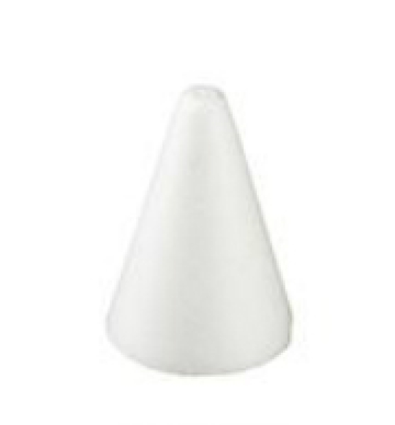 Cones made of Styrofoam / 4 x 6cm