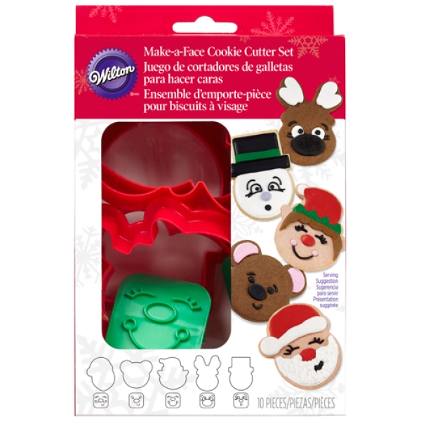 Cookie Cutter Set - Make-a-Face