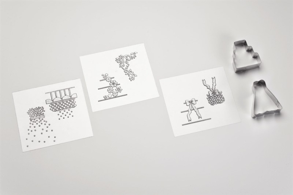 Cookie Cutter Texture Set - Mini Wedding