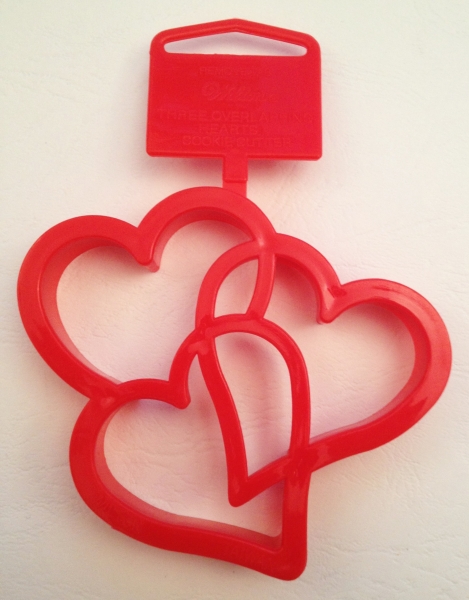 Cookie Cutter - Triple Heart