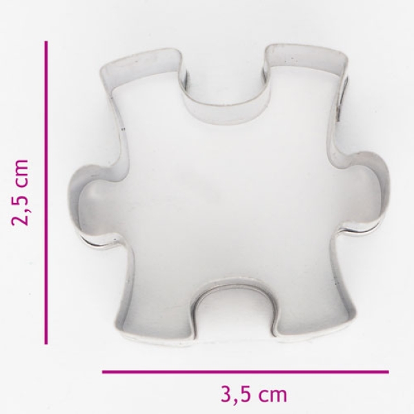 Cookie Cutter Piece of a Puzzle
