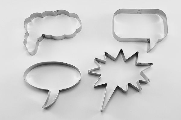 Cookie Cutter Set - Speech Bubbles