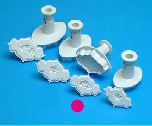 Creative Plaque Cutter Rose Spray & Plain - Medium