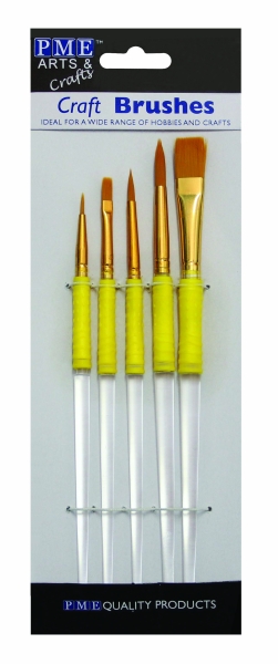 Craft Brush Set of 5