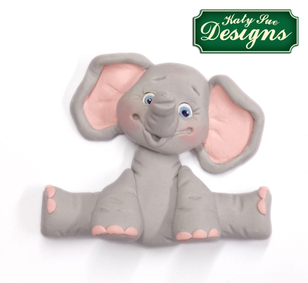Silikonform - Baby Elefant