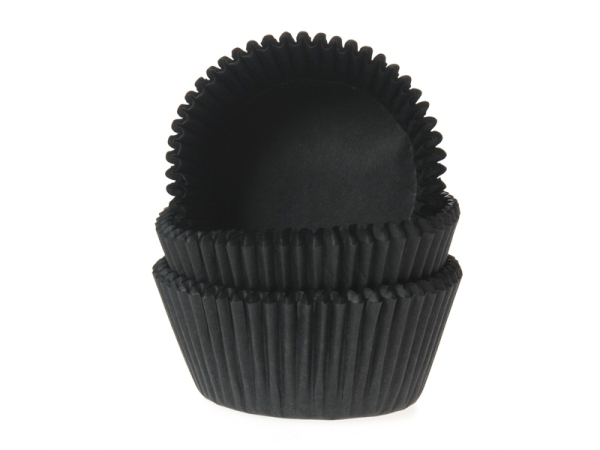 Cupcake Cases - Black