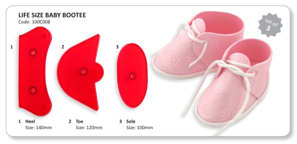 Cutter-Set - Baby Shoe