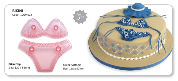 Ausstecher-Set Bikini