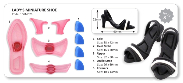 Cutter-Set Lady's Miniature Shoe