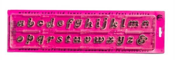 Cutter Clikstix - Candy Lower Case Letters