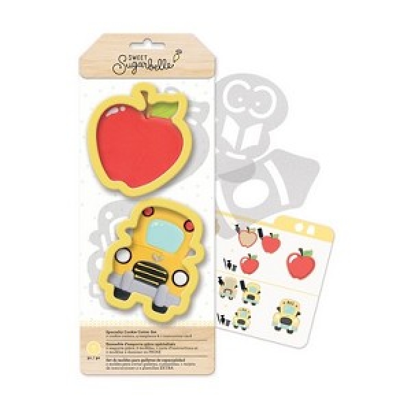 Cookie Cutter and Template Set - Back to School
