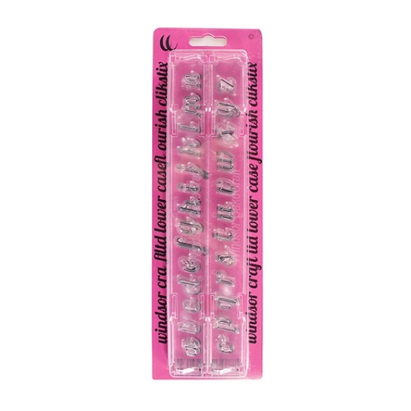 Cutter Clikstix - Flourish Lower Case Letters