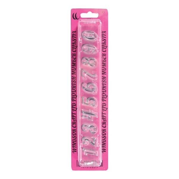 Cutter Clikstix - Flourish Numbers