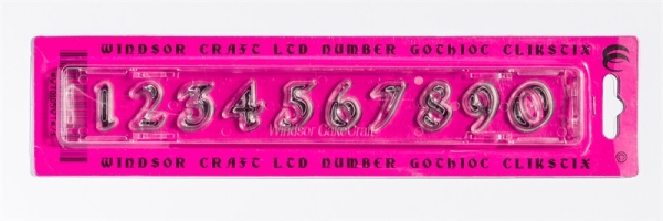 Cutter Clikstix - Gothic Numbers