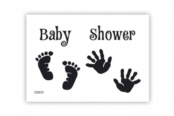 Designer Stamp Baby Shower
