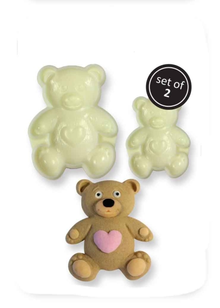 Pop It Mould - Teddy Bear