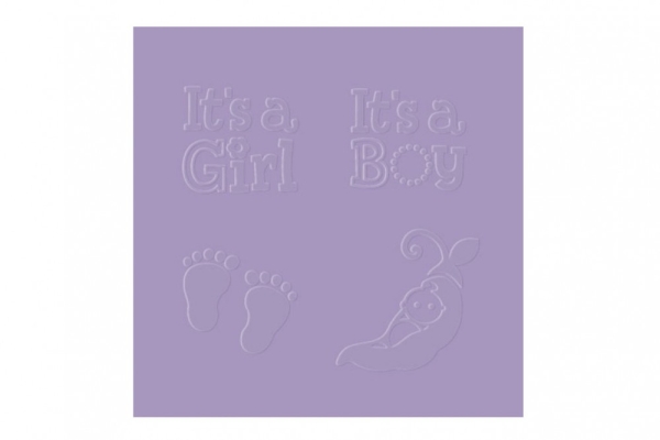 Embossing Folder - Boy & Girl