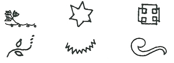 Embossing Sticks Set 3 - Border Designs