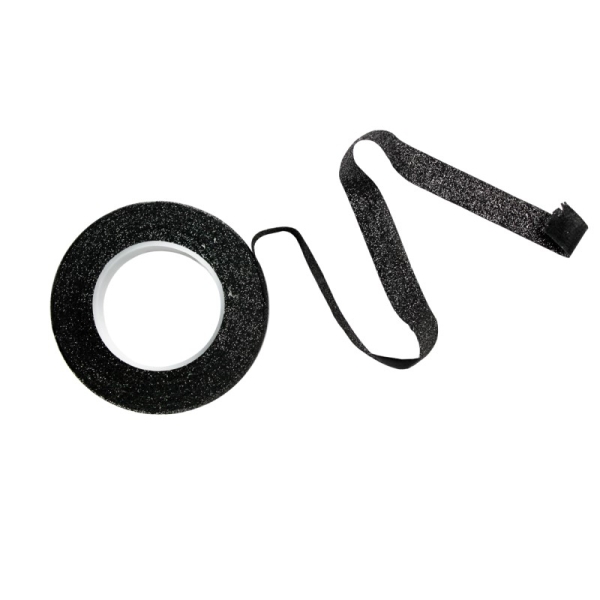 Glitter Tape - Black Silver