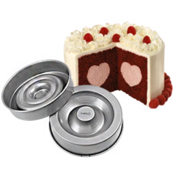 Heart Cake Pan Set