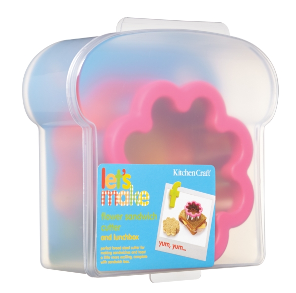 Flower Sandwich Cutter and Lunchbox
