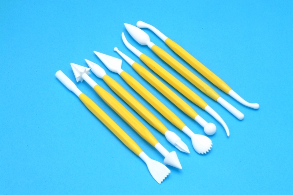 Kit of 8 Modelling tools