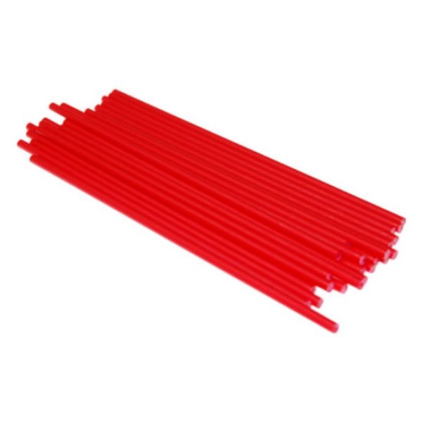 Lollipop Sticks (19cm) - Red