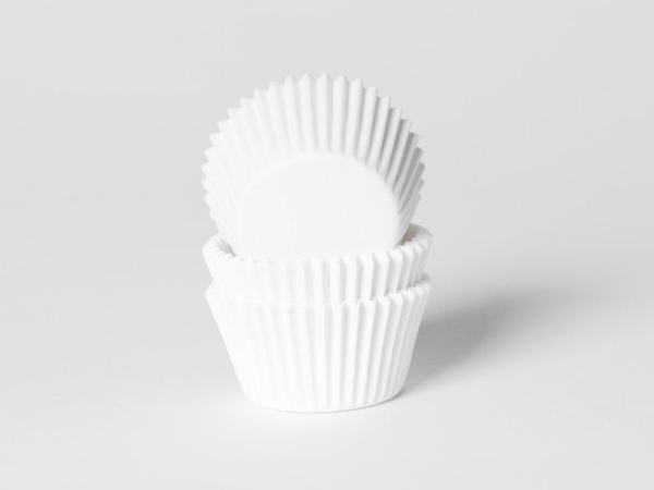 Mini Cupcake Cases - White