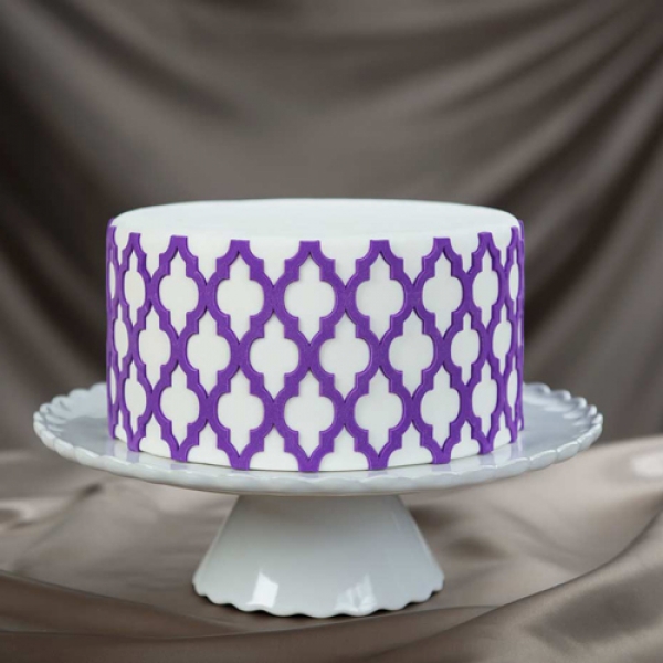 Silicone Onlays - Maroccan Lattice