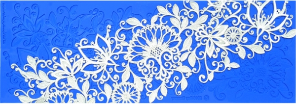 Silicone Mat CakeArt Gold Collection - Mystic Thistle