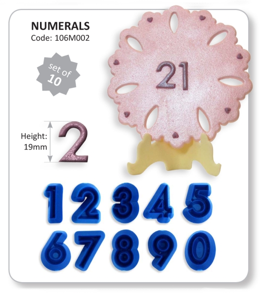 Numerals Cutter Set