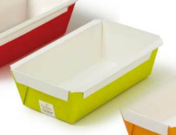 Paper Plumcake Pans Green / 5