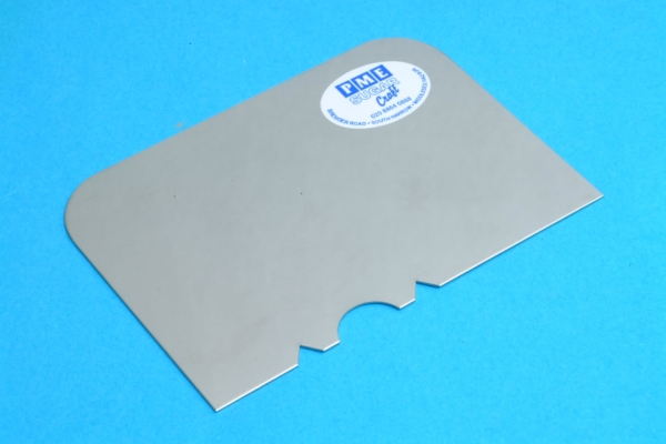 Pattern Edge Side Scraper - Stainless Steel