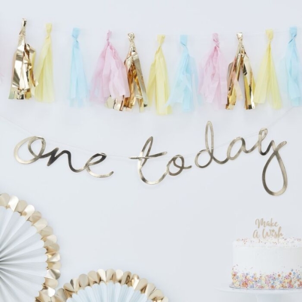 Bunting - one today / Gold
