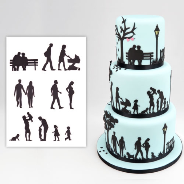 Patchwork Cutter - Family Silhouette Set