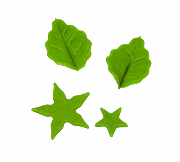 Ausstecher Set - Blätter und Blattwerk