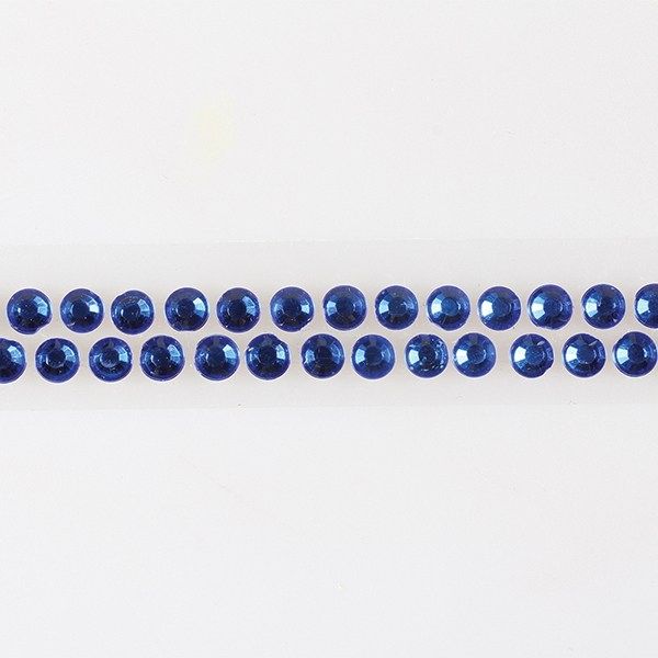 Rhinestone Cake Band - Dark Blue