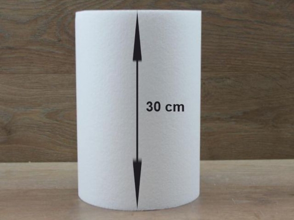 Cake Dummy Round - 30cm High / 20cm