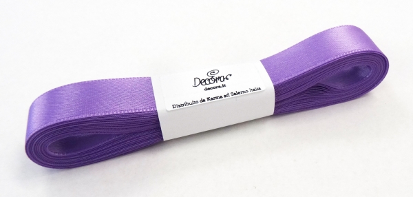 Satin Ribbon Lilac - 15mm x 5m