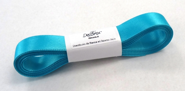 Satin Ribbon Turquoise - 15mm x 5m