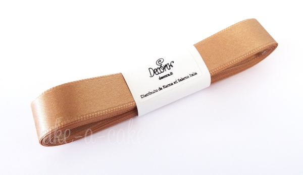Satin Ribbon Dove Gray - 15mm x 5m