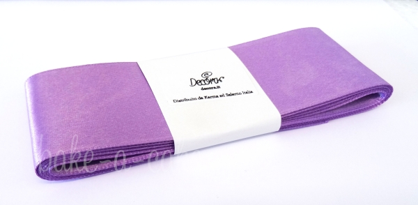 Satin Ribbon Lilac - 40mm x 3m