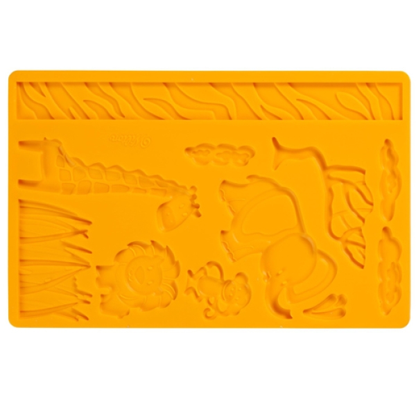 Silicone Mold Jungle Animals Design