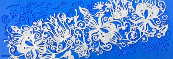 Silicone Mat CakeArt Gold Collection - Fabulous Fuchsia