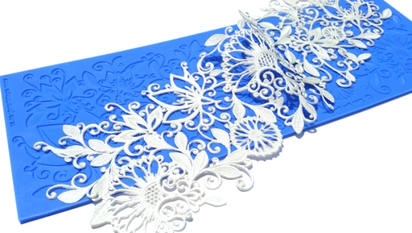 Silicone Mat CakeArt Gold Collection - Mystic Thistle